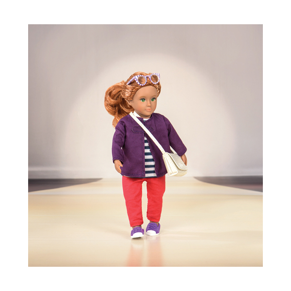 თოჯინების ტანსაცმლის ნაკრები Lori LO30011Z 6" Doll Coat Outfit