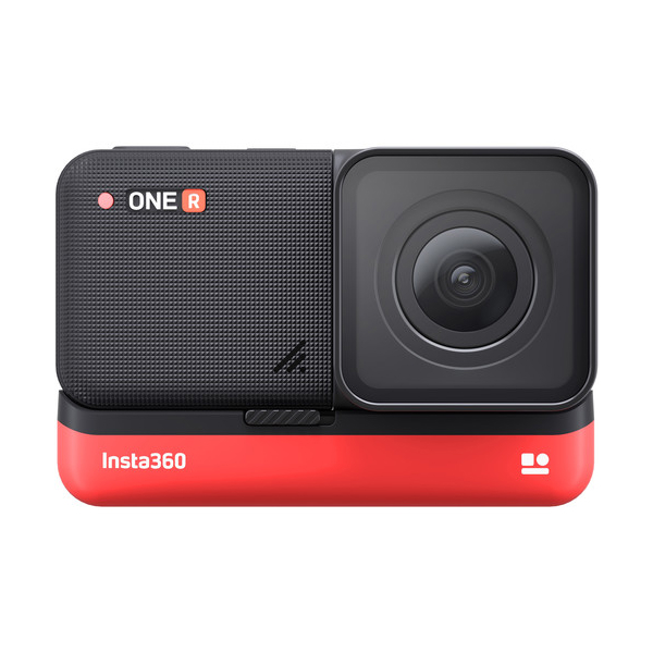 ექშენკამერა Insta360 CINAKGP/C ONE R, 4K, Wifi, USB,  Action Camera, Black/Red