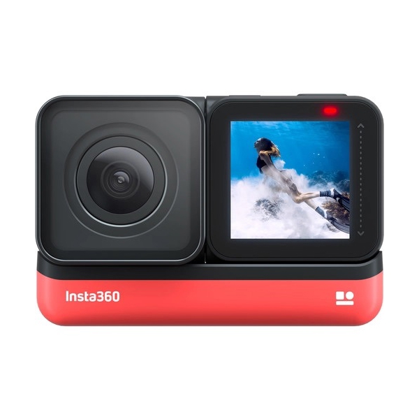 ექშენკამერა Insta360 CINAKGP/C ONE R, 4K, Wifi, USB,  Action Camera, Black/Red