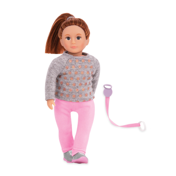 თოჯინა Lori LO31113Z 6' Dog Walker Doll