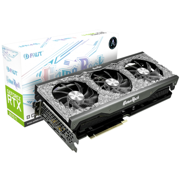 ვიდეო დაფა Palit GeForce RTX™ 3070 Ti GameRock, 8GB, GDDR6X, 256bit, 3xDP, HDMI