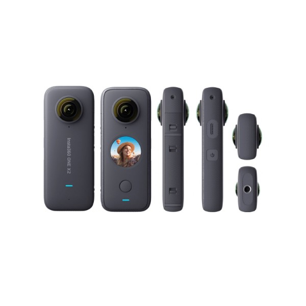 ექშენკამერა Insta360 CINOSXX/A ONE X2, Wifi, Action Camera, Black