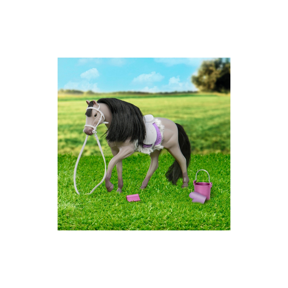 სათამაშო ცხენი Lori LO38001Z Grey Andlusian Horse