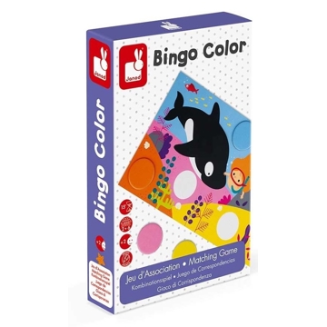 Janod J02693 Matching game Bingo Color