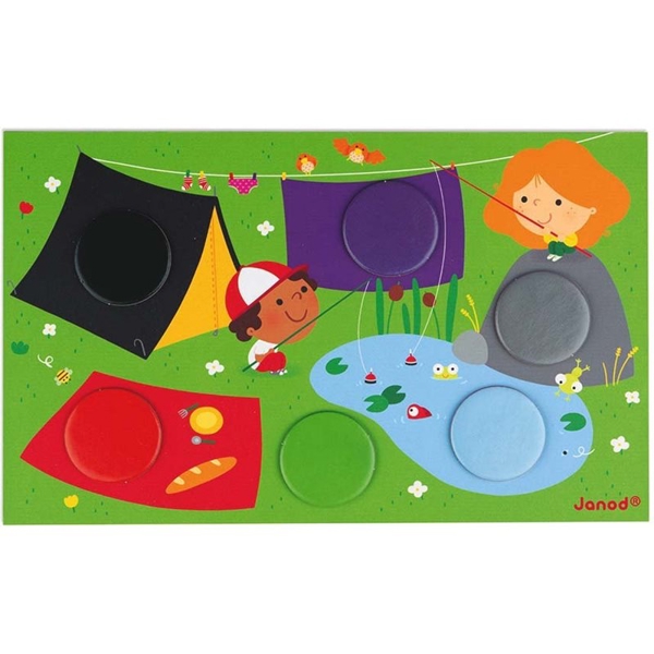 Janod J02693 Matching game Bingo Color