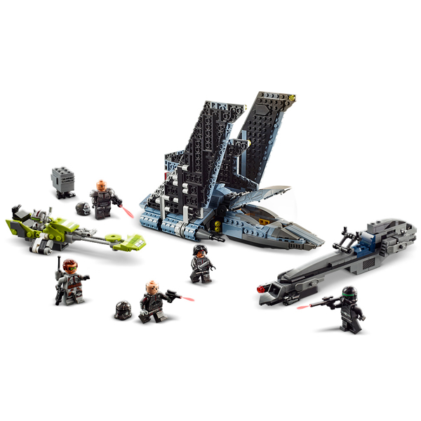 ასაწყობი თვითმფრინავი Lego 75314, Star Wars The Bad Batch Attack Shuttle