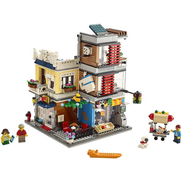 ასაწყობი კონსტრუქცია Lego 31097,  Creator Townhouse Pet Shop & Cafe