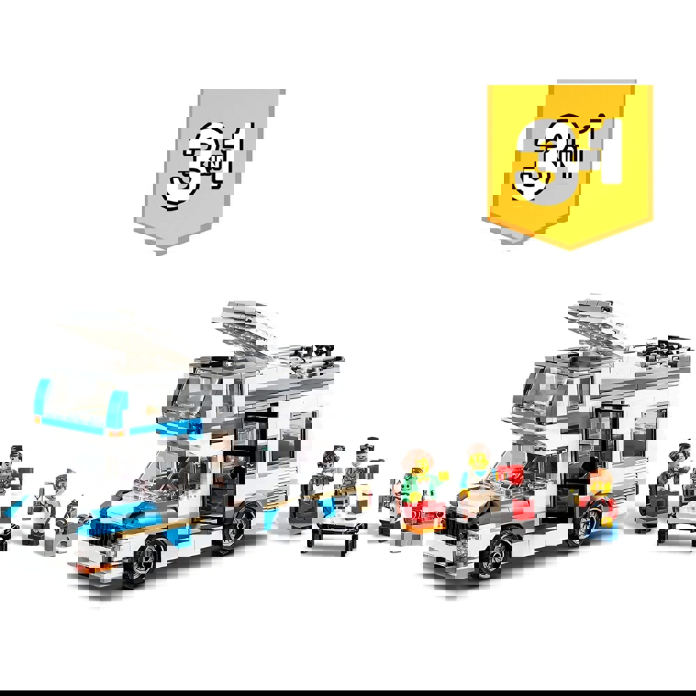 ასაწყობი მანქანა Lego 31108, Caravan Family Holiday