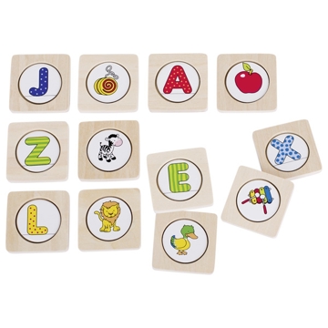 Goki 56719G Memo Game, Learning The Alphabet