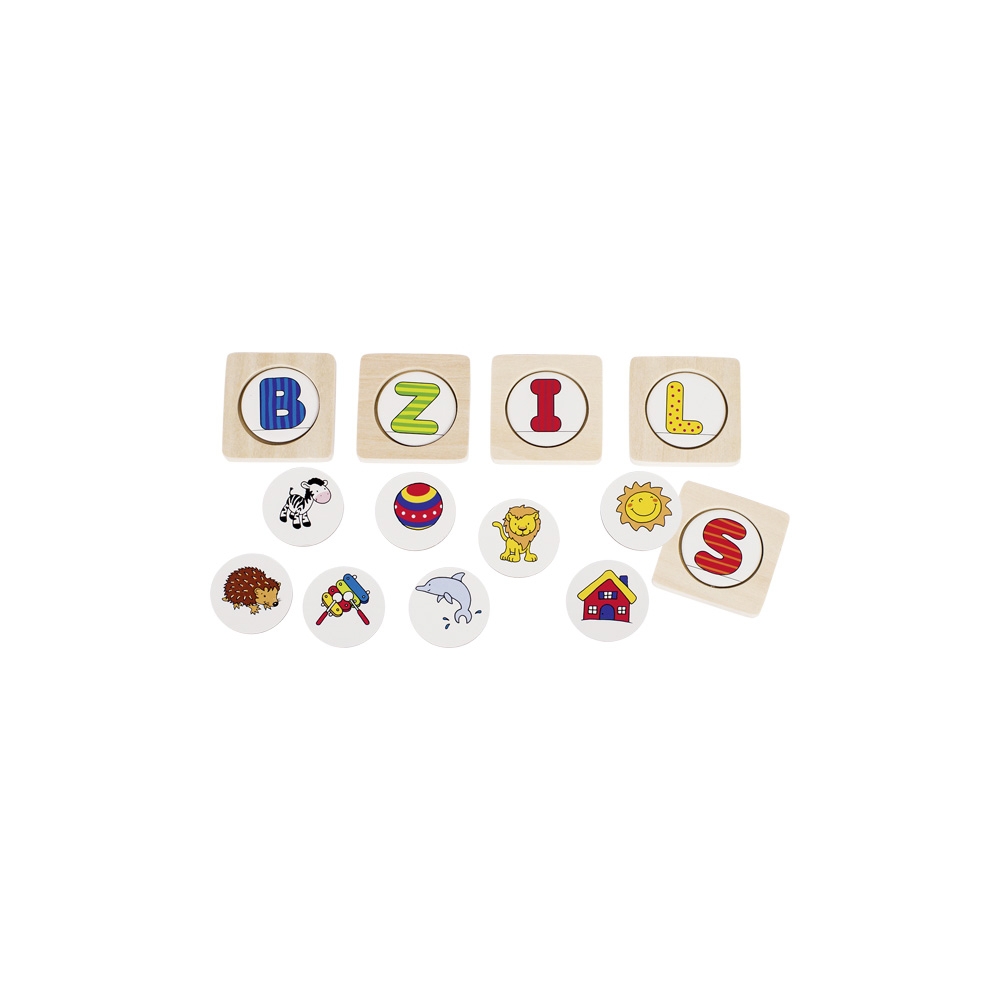Goki 56719G Memo Game, Learning The Alphabet