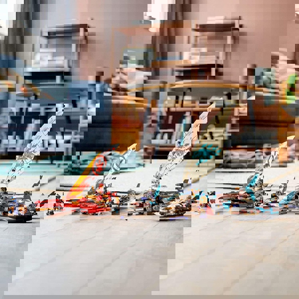 ასაწყობი კონსტრუქცია Lego 71748, Ninjago Catamaran Sea Battle