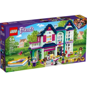 ასაწყობი სახლი Lego 41449, Friends Andrea's Family House