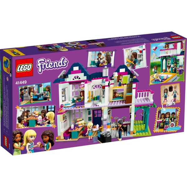 ასაწყობი სახლი Lego 41449, Friends Andrea's Family House