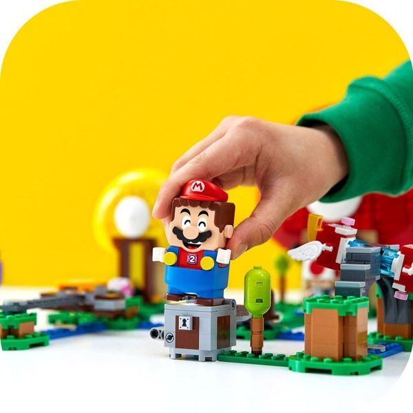 ასწყობი კონსტრუქცია Lego 71368, Super Mario Toad’s Treasure Hunt Expansion Set