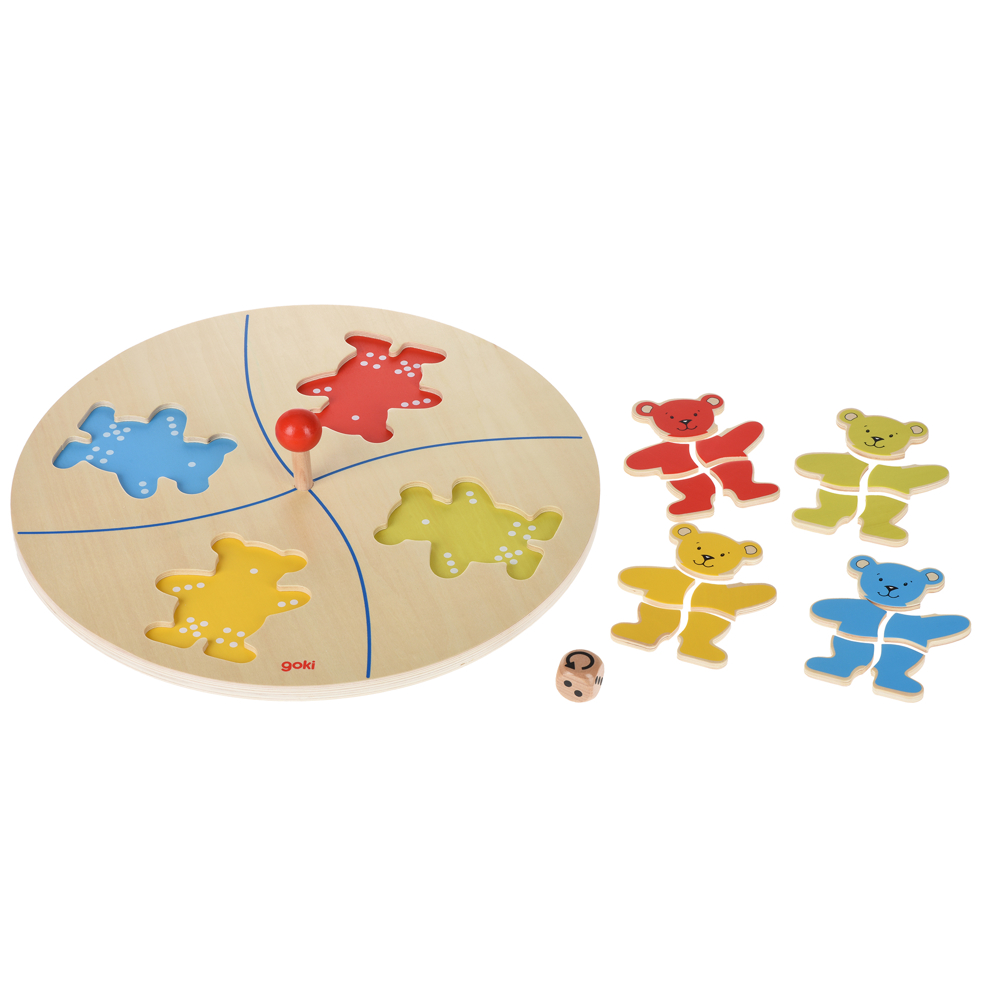 Goki 56941G Board game Funny Bears