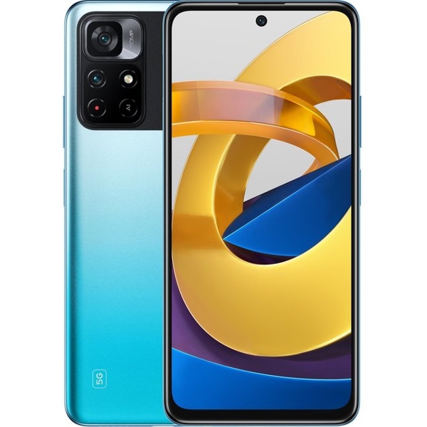 მობილური ტელეფონი Xiaomi Poco M4 PRO 5G Global Version 6GB, 128GB, Dual Sim Blue