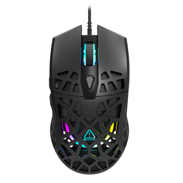 მაუსი Canyon CND-SGM20B, RGB, Wired, Gaming Mouse, Black