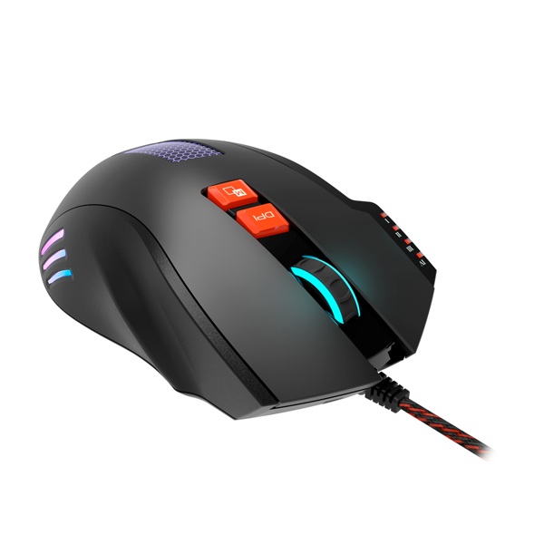 მაუსი Canyon CND-SGM05N, RGB, Wired, Gaming Mouse, Black