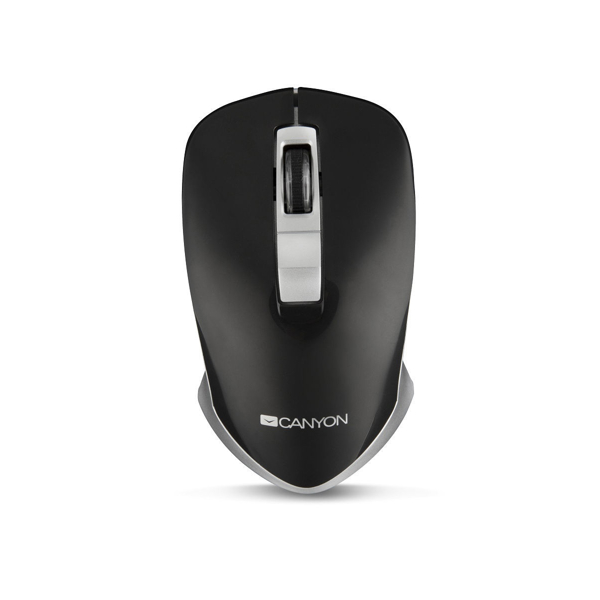 კლავიატურა+მაუსი Canyon CNS-HSETW3-RU, Wireless Keyboard and Mouse, Black