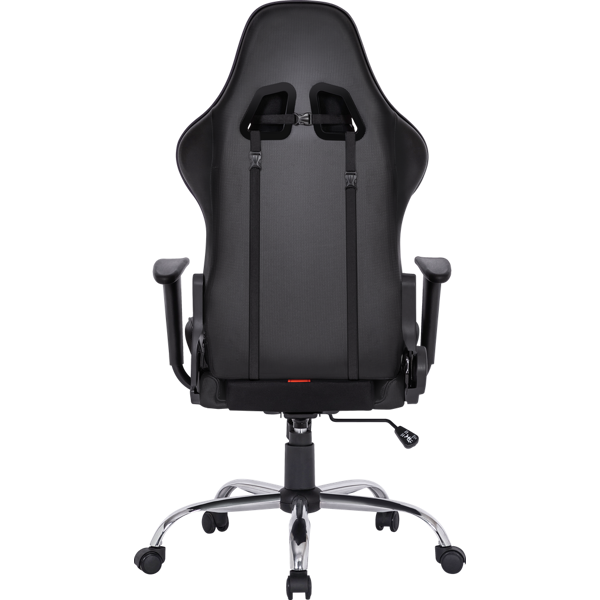 გეიმერული სავარძელი Defender 64374 Racer, Gaming Chair, Black/Red