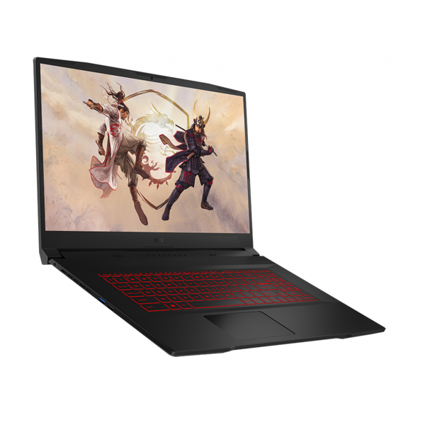 ნოუთბუქი MSI Katana GF76 11UC 17.3", i5-11400H+HM570, 16GB, 512GB SSD, GeForce RTX3050 4GB, Black