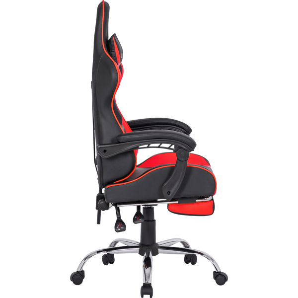 გეიმერული სავარძელი Defender 64354 Pilot, Gaming Chair, Black/Red