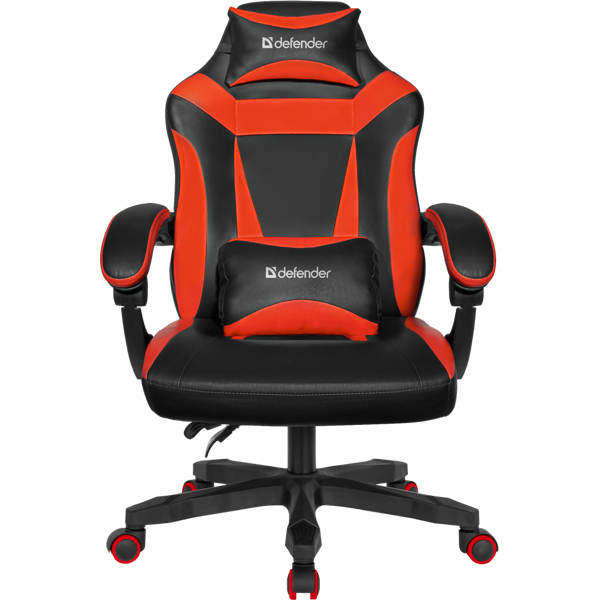 გეიმერული სავარძელი Defender 64359 Master, Gaming Chair, Black/Red