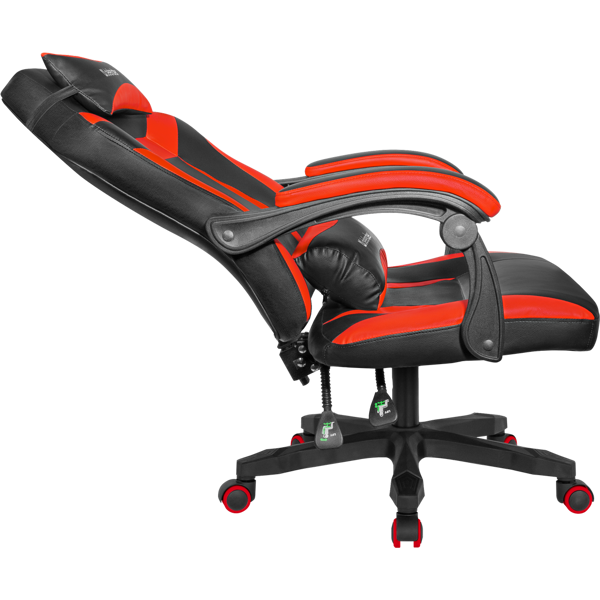 გეიმერული სავარძელი Defender 64359 Master, Gaming Chair, Black/Red