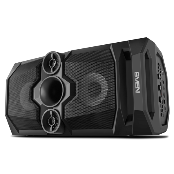 დინამიკი Sven PS-650, LED-display, Wireless Speaker, Bluetooth, USB, microSD, FM radio, Karaoke, Black