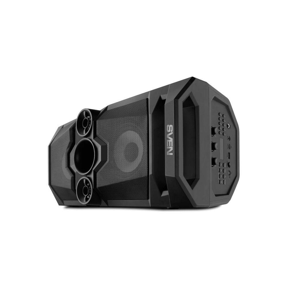 დინამიკი Sven PS-650, LED-display, Wireless Speaker, Bluetooth, USB, microSD, FM radio, Karaoke, Black