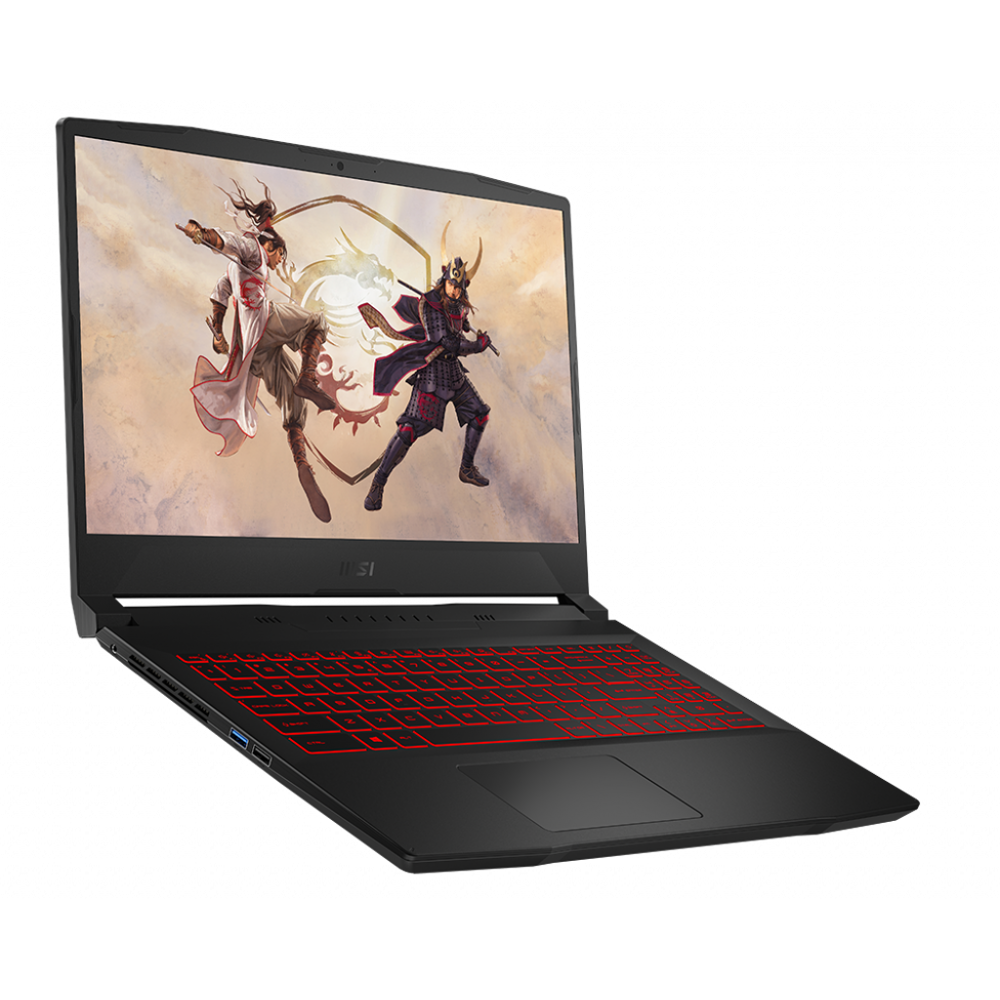 ნოუთბუქი MSI Katana GF66 11UE 15.6", i5-11400H+HM570, 16GB, 512GB SSD, GeForce RTX3060 6GB, Black