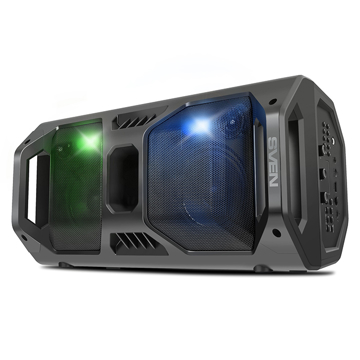 დინამიკი SVEN PS-600, LED-display, Bluetooth, USB, microSD, FM radio, Karaoke, Black