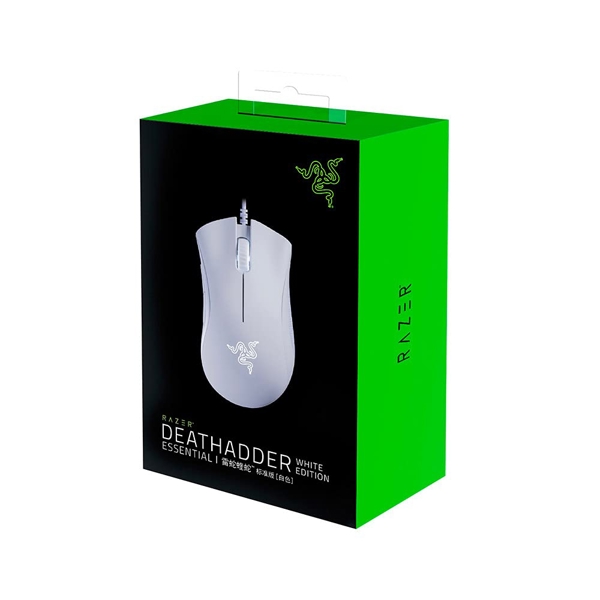 მაუსი Razer RZ01-03850200-R3M1 Gaming Mouse DeathAdder Essential, USB, RGB, White