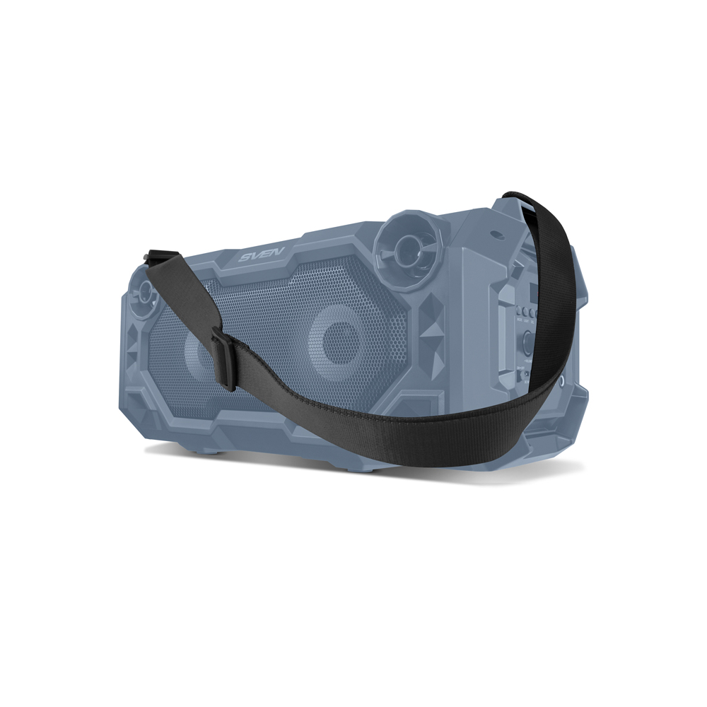 Sven PS-500, Wireless Speaker,  LED-display, Bluetooth, USB, microSD, FM radio, Karaoke, Black