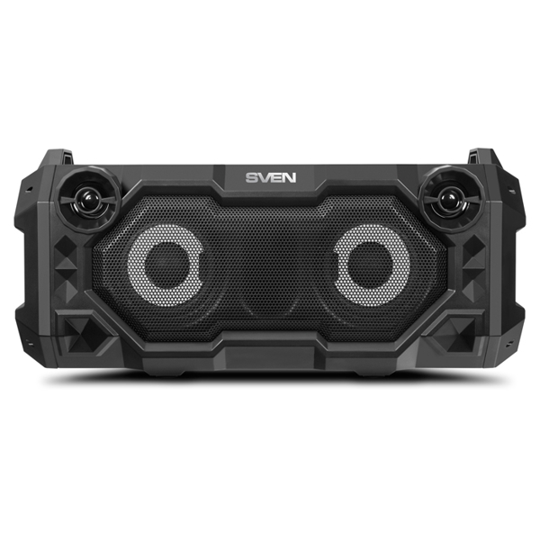 დინამიკი Sven PS-500, Wireless Speaker,  LED-display, Bluetooth, USB, microSD, FM radio, Karaoke, Black