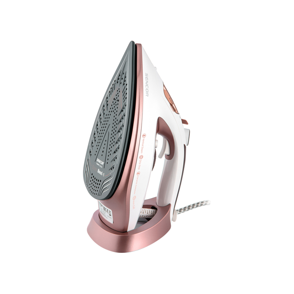 ორთქლის უთო Sencor SSI 3520RS, 3100W, 280ML, Steam Iron, White/Pink