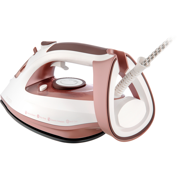 ორთქლის უთო Sencor SSI 3520RS, 3100W, 280ML, Steam Iron, White/Pink