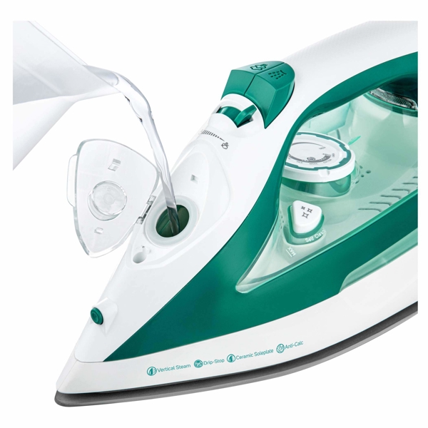 Sencor SSI 6100GR 2600W, 470ML, Steam Iron, Green