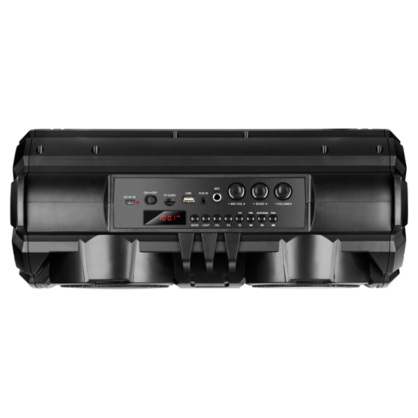 Sven PS-485, Wireless Speaker, LED-display, Bluetooth, USB, microSD, FM radio, Karaoke, Black