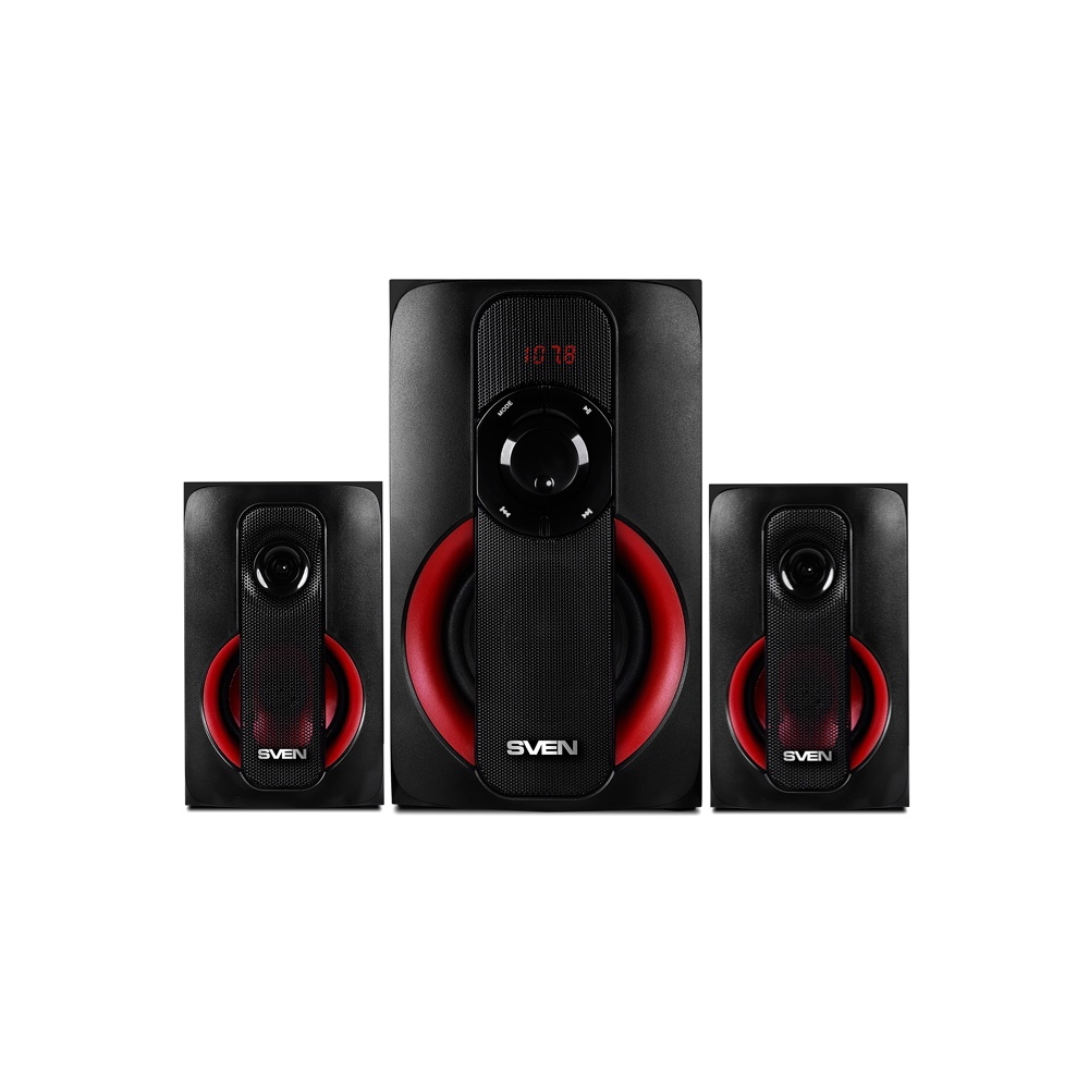 დინამიკი  Sven MS-304, Wired Speakers, USB, SD, FM, Bluetooth, Black