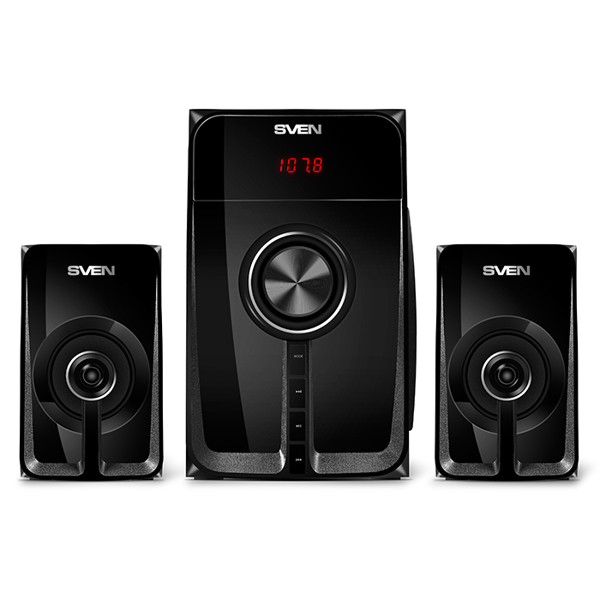 დინამიკი Sven MS-307, Wired Speakers, USB, SD, FM, Bluetooth, Black