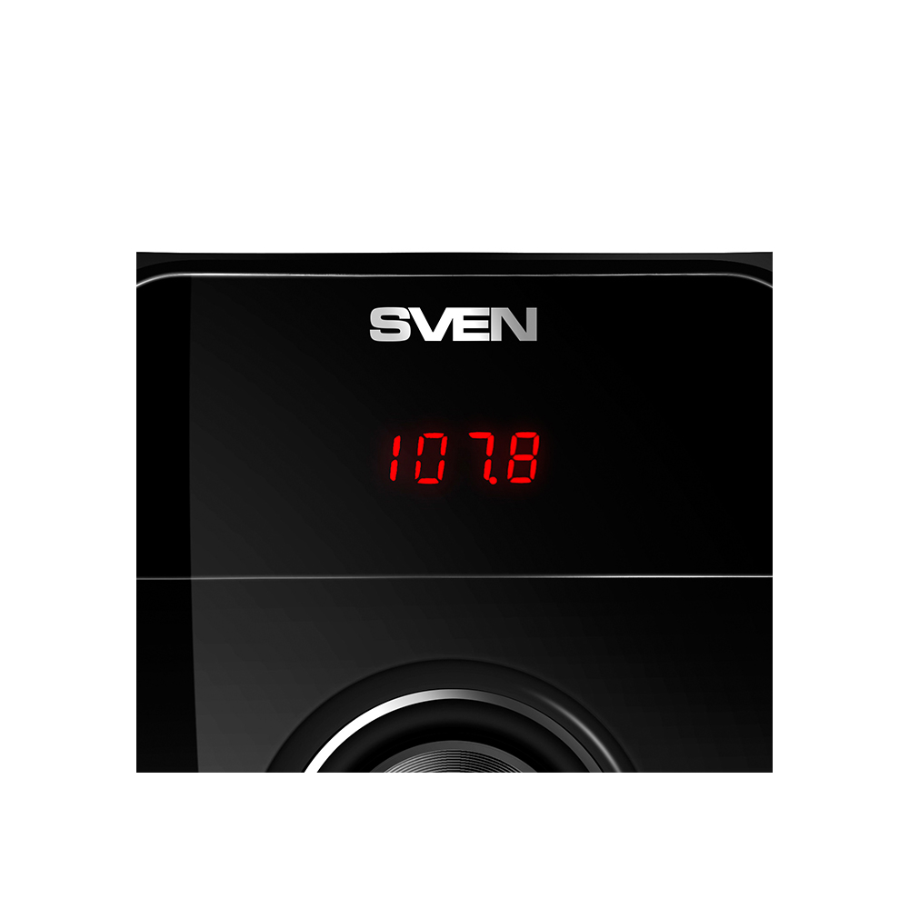 Sven MS-307, Wired Speakers, USB, SD, FM, Bluetooth, Black