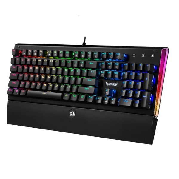 კლავიატურა Redragon 75142 Aryaman, RGB, Wired, Mechanical, Gaming keyboard, Black