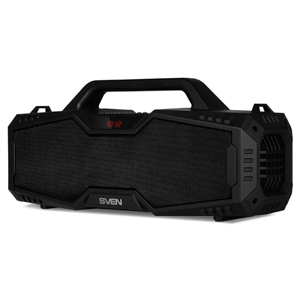 დინამიკი Sven PS-480, LED-display, Wireless Speaker, Bluetooth, USB, microSD, FM radio, Black