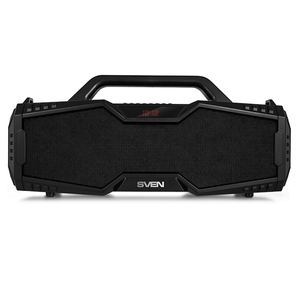 დინამიკი Sven PS-480, LED-display, Wireless Speaker, Bluetooth, USB, microSD, FM radio, Black