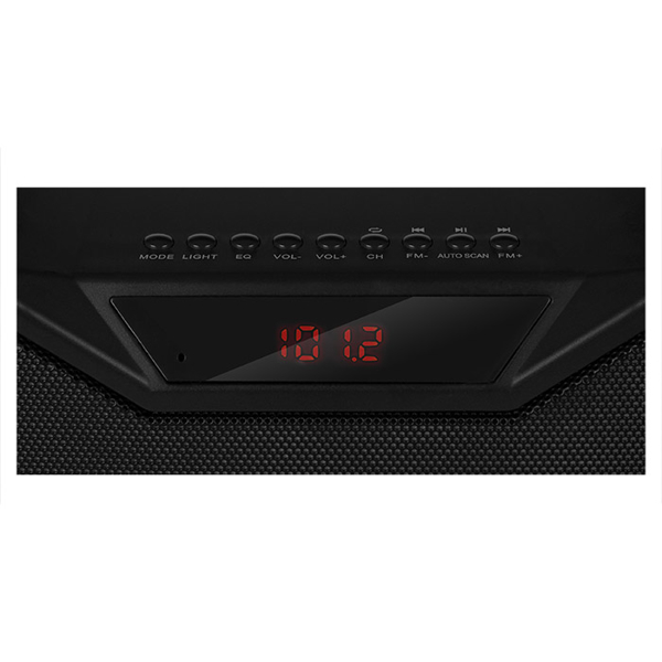 დინამიკი Sven PS-480, LED-display, Wireless Speaker, Bluetooth, USB, microSD, FM radio, Black