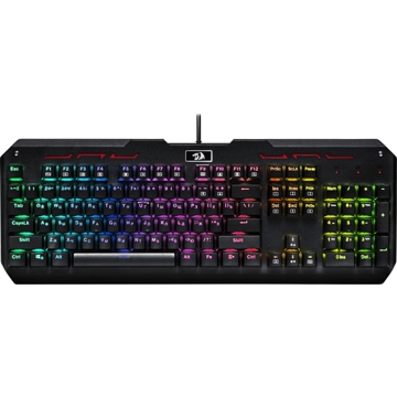 კლავიატურა Redragon 74904 Varuna, Wired, RGB, Mechanical, Gaming keyboard, Black