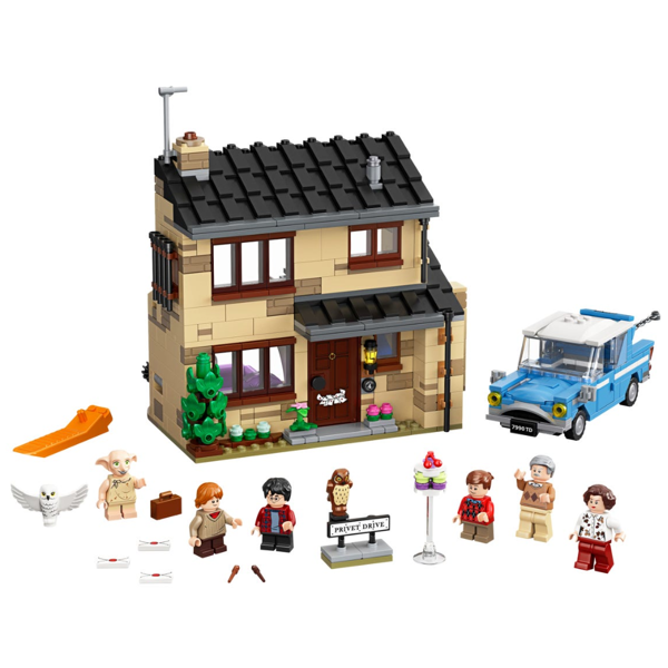 ასაწყობი სახლი Lego 75968, Harry Potter 4 Privet Drive