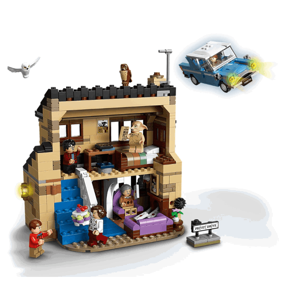 ასაწყობი სახლი Lego 75968, Harry Potter 4 Privet Drive