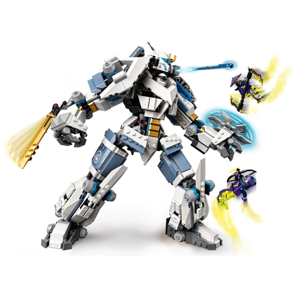 ასაწყობი რობოტი Lego 71738, Ninjago Zane's Titan Mech Battle